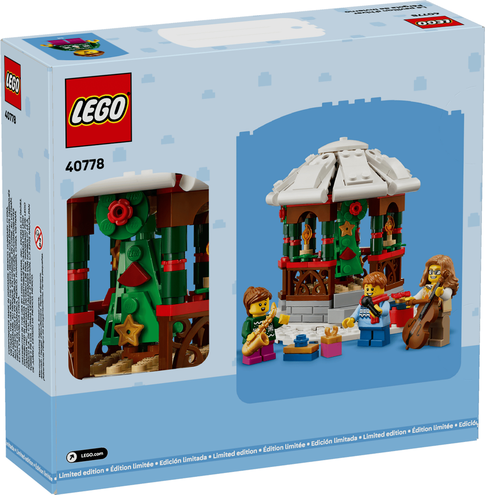 LEGO Winter Gazebo GWP Set (40778)