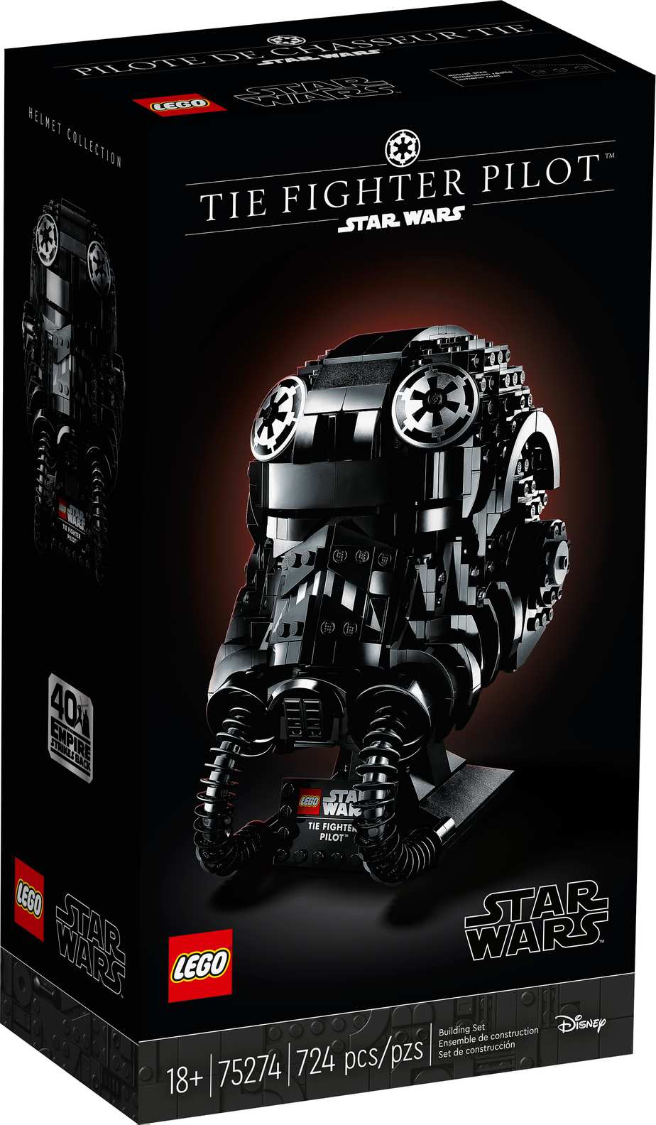 LEGO Star Wars Tie Fighter Pilot Helmet Set (75274)