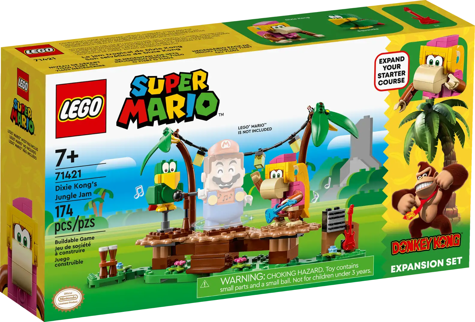 LEGO Super Mario Dixie Kong’s Jungle Jam Set (71421)