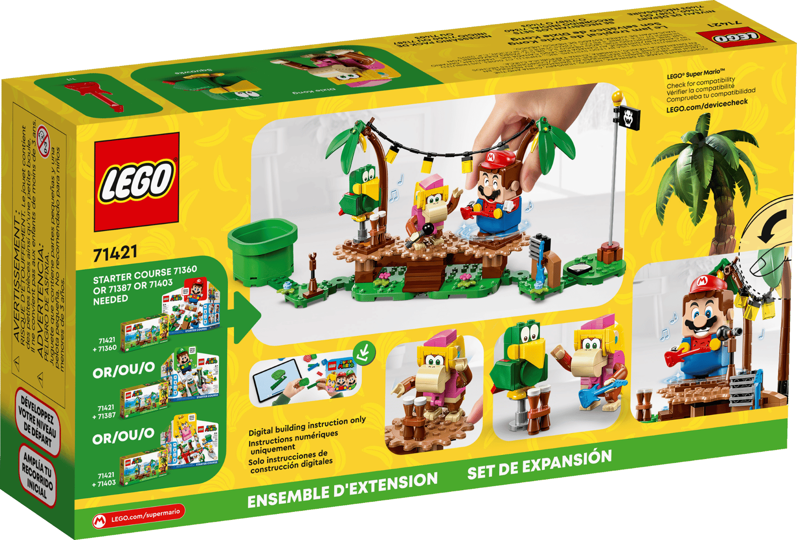 LEGO Super Mario Dixie Kong’s Jungle Jam Set (71421)