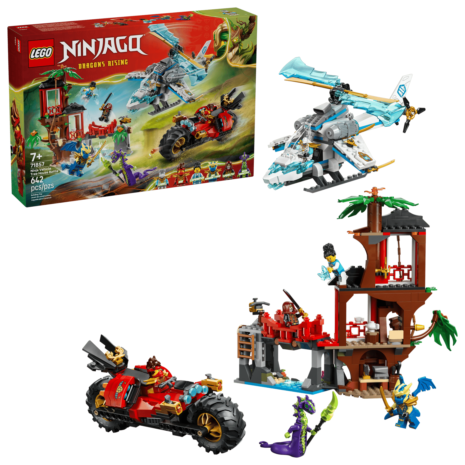LEGO Ninjago Ninja Vehicle Tree House Battle Set (71857)