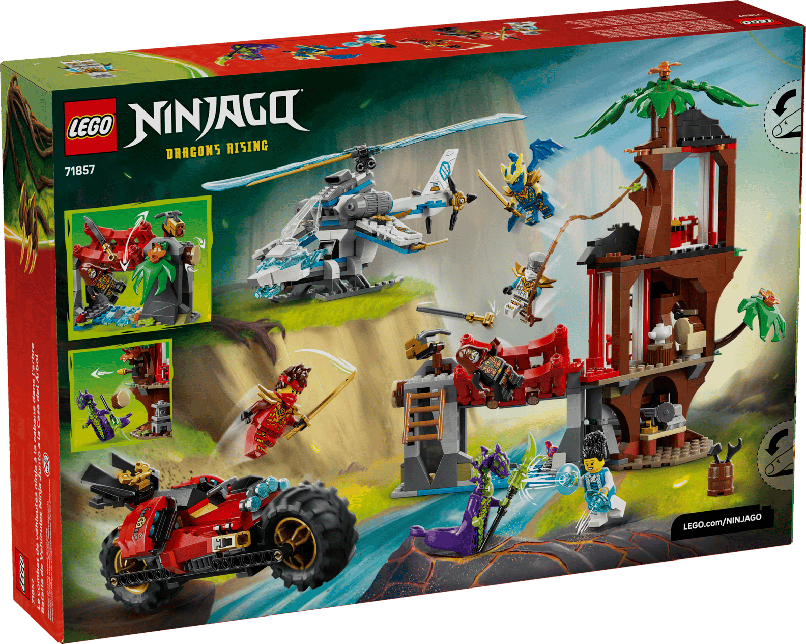 LEGO Ninjago Ninja Vehicle Tree House Battle Set (71857)
