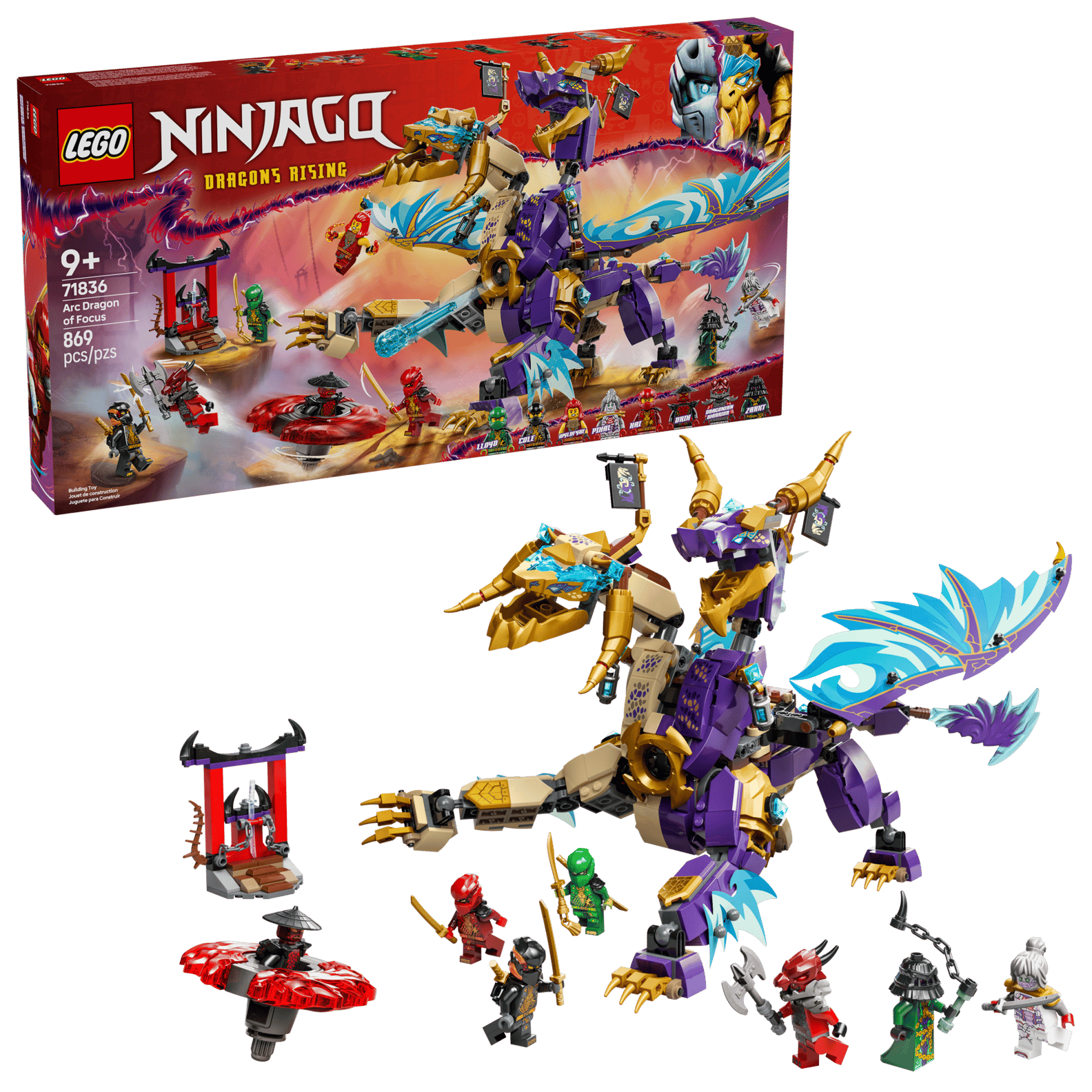 LEGO Ninjago Arc Dragon of Focus Set (71836)