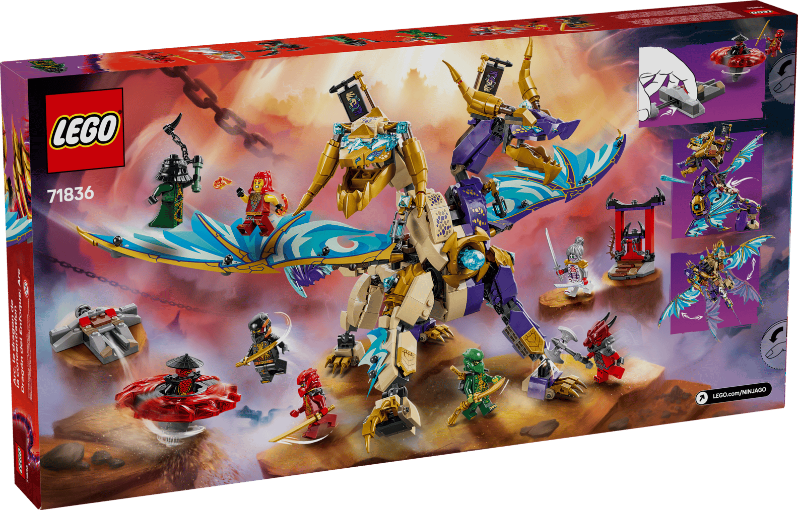 LEGO Ninjago Arc Dragon of Focus Set (71836)