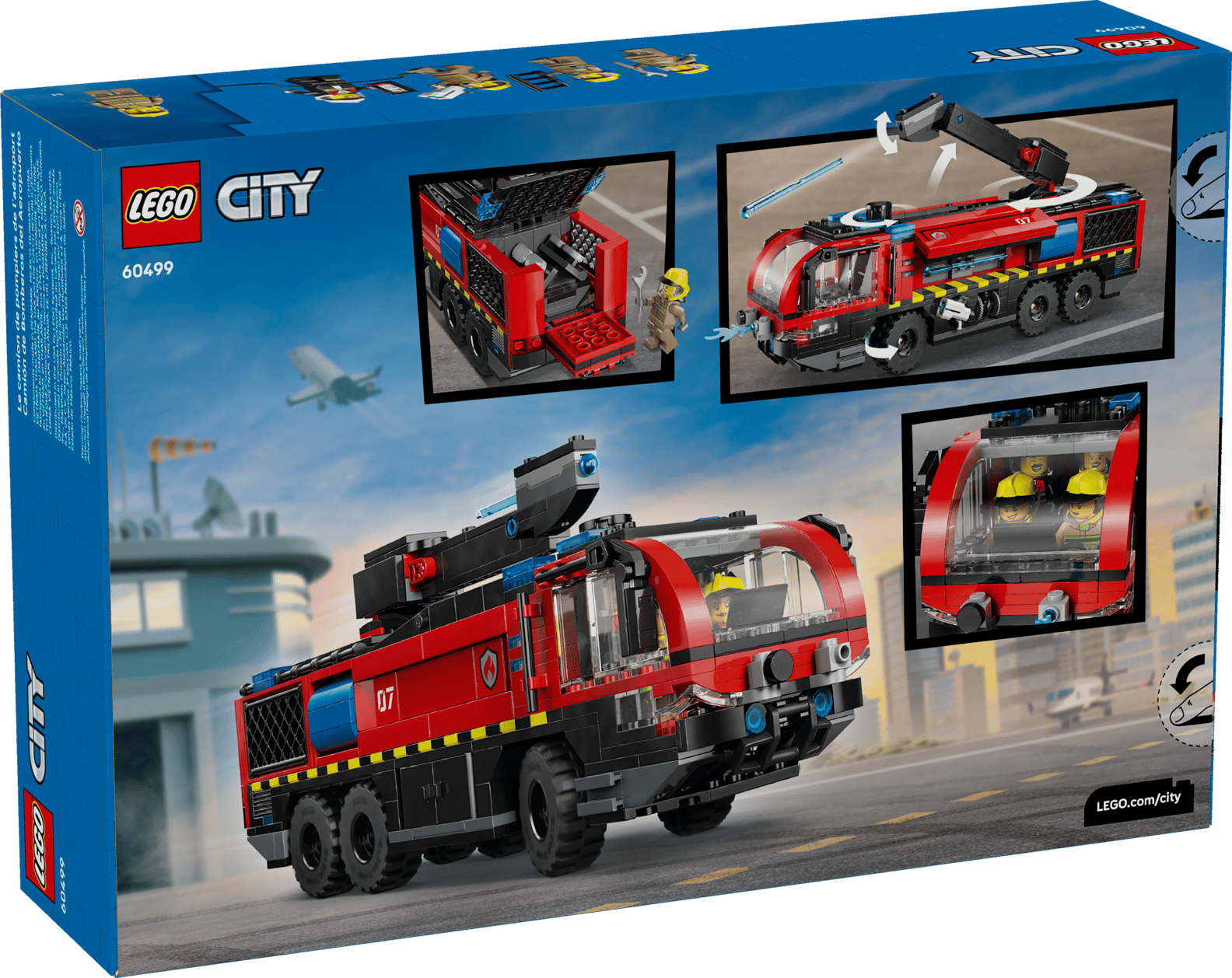 LEGO City Airport Fire Truck Set (60499)