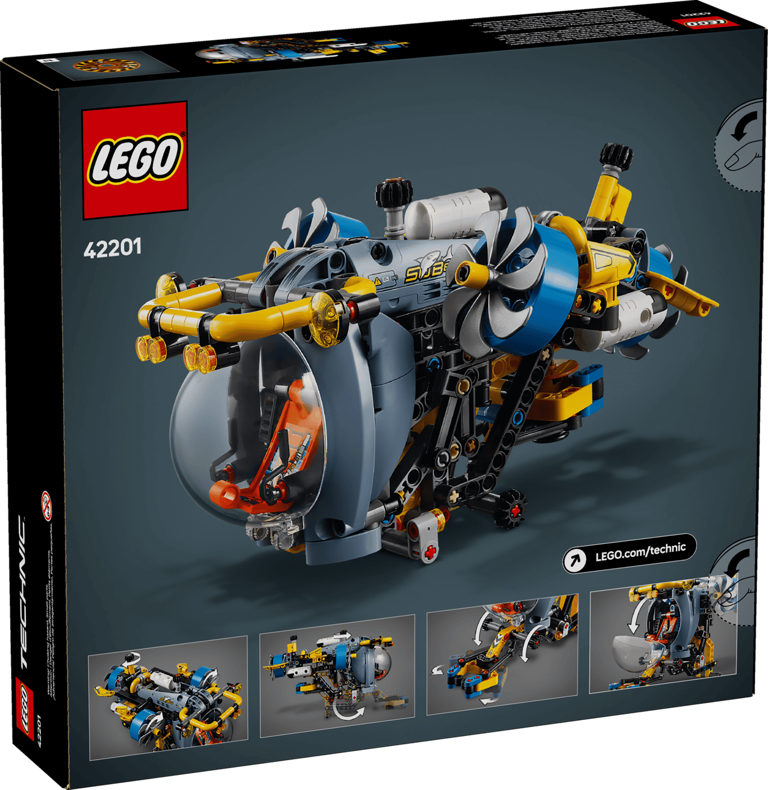 LEGO Technic Deep-Sea Research Submarine Set (42201)