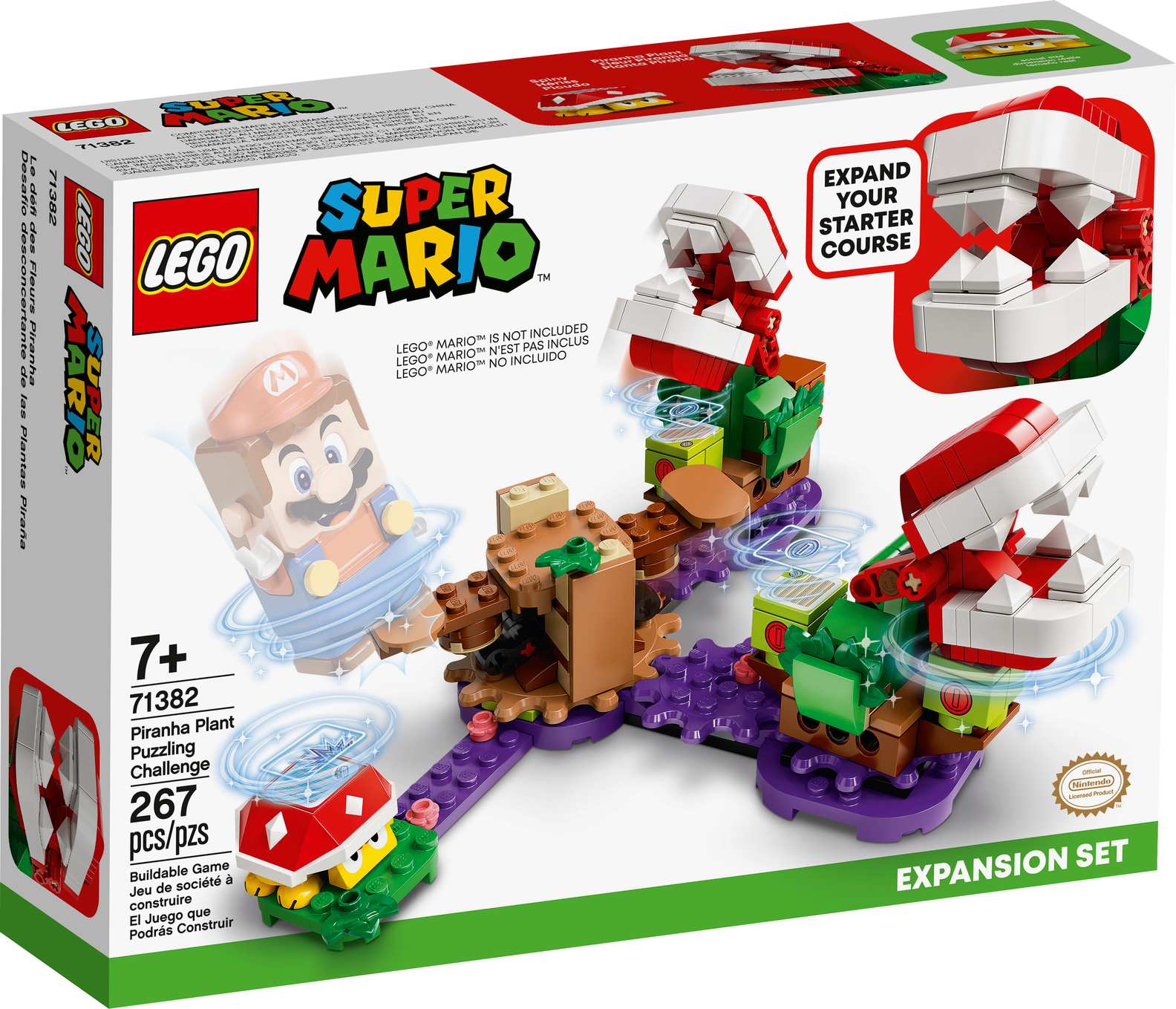 LEGO Super Mario Piranha Plant Puzzling Challenge Set (71382)