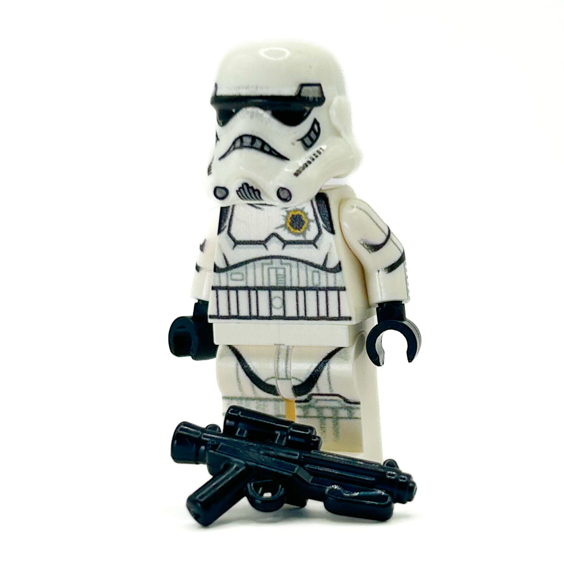 Custom Stormtrooper (Blaster Shot) Minifig - B3 Customs