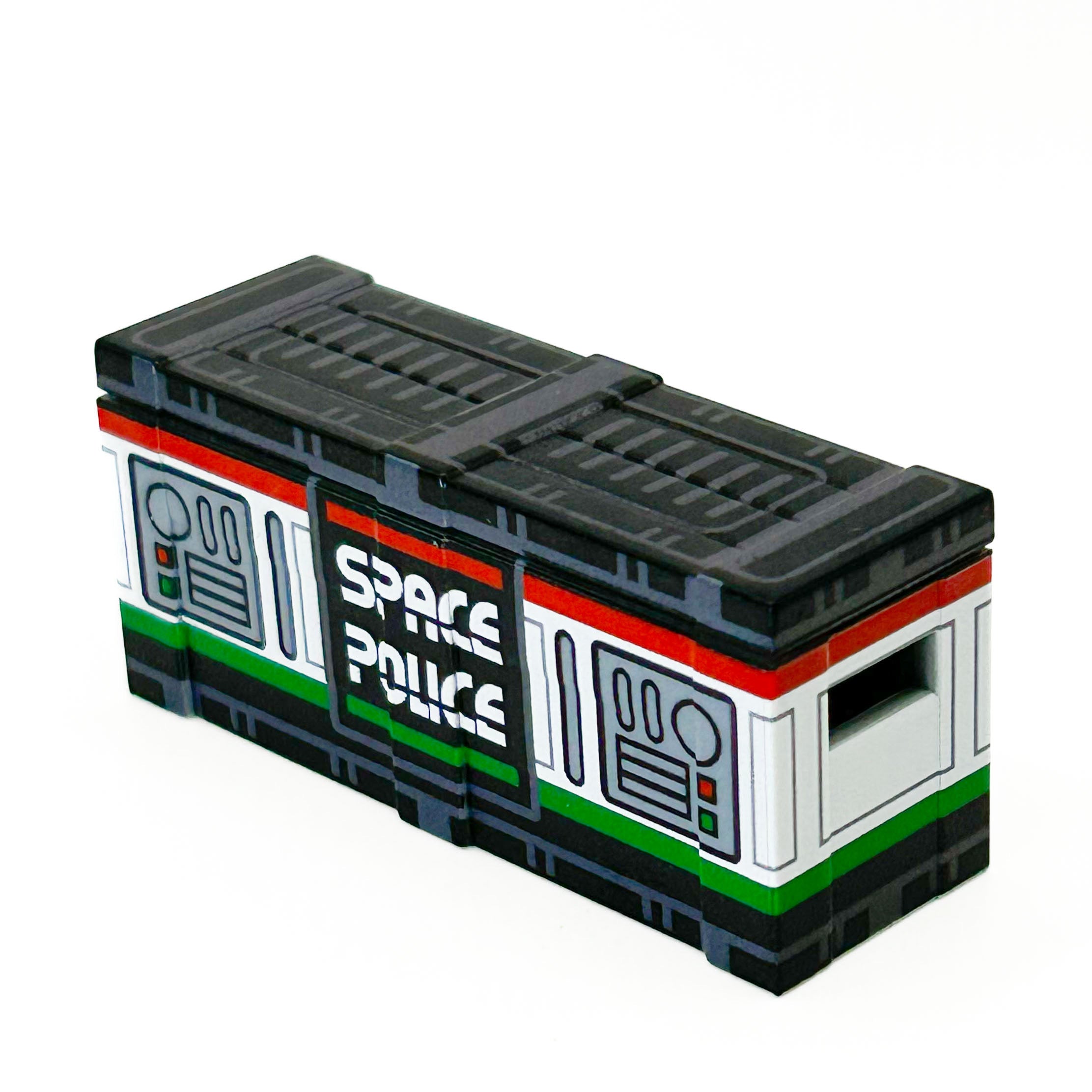 Space Police BrickArms Crate - B3 Customs