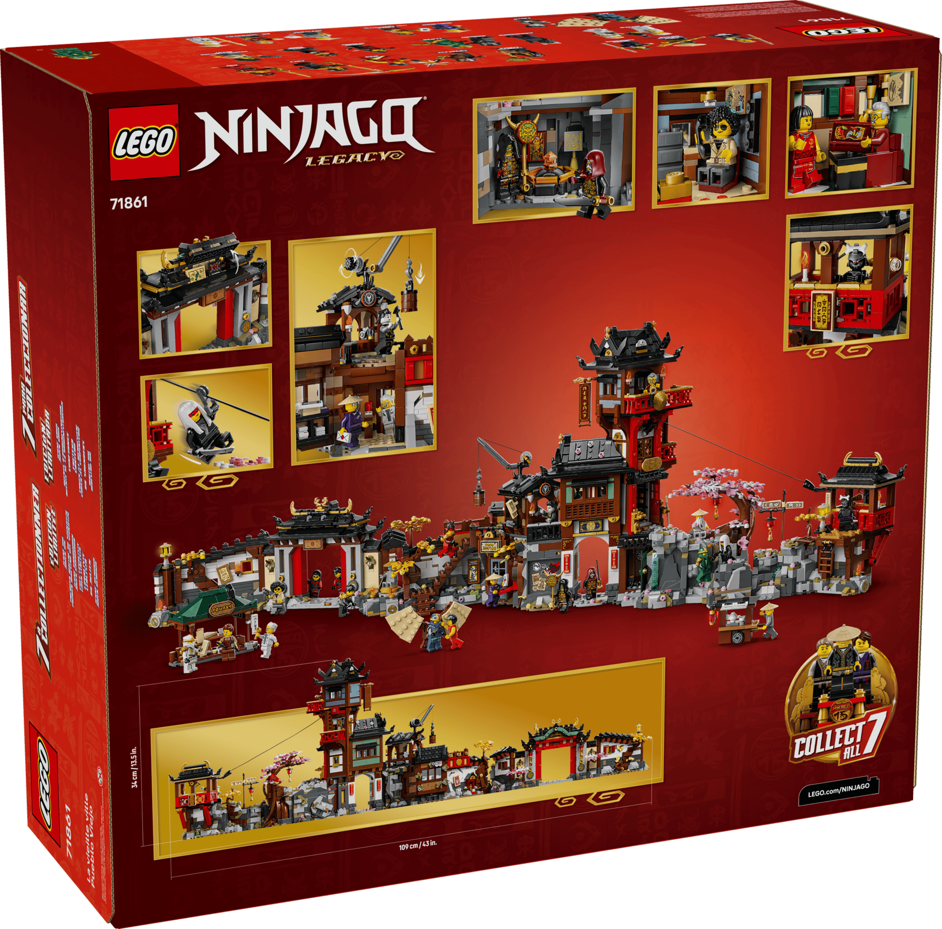 LEGO Ninjago Legacy The Old Town Set (71861)
