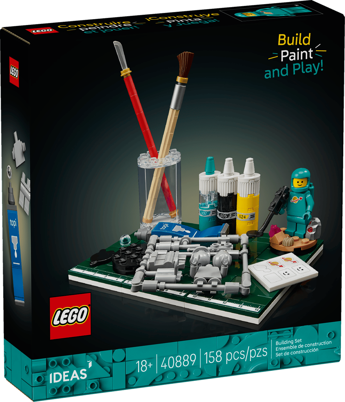 LEGO Ideas Build Paint and Play  Set GWP (40889)