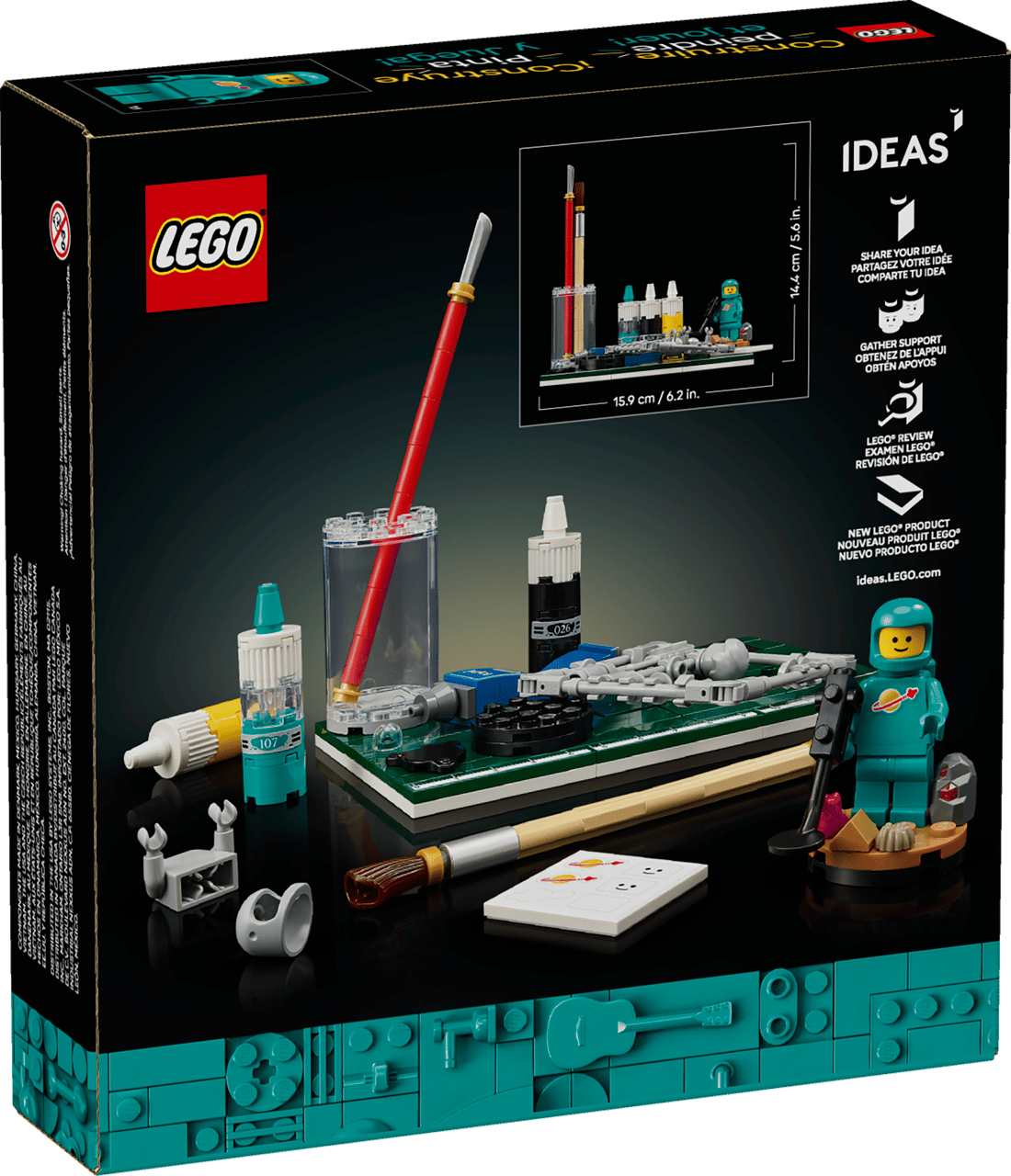 LEGO Ideas Build Paint and Play  Set GWP (40889)