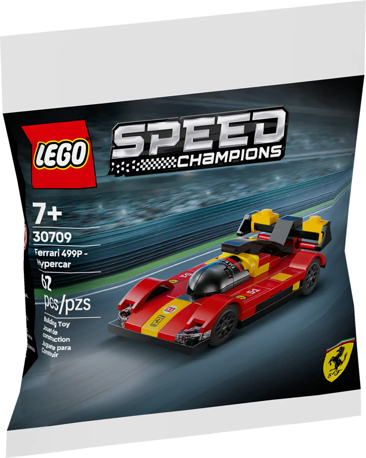 LEGO Speed Champions Ferrrari 499P- Hypercar Polybag Set (30709)