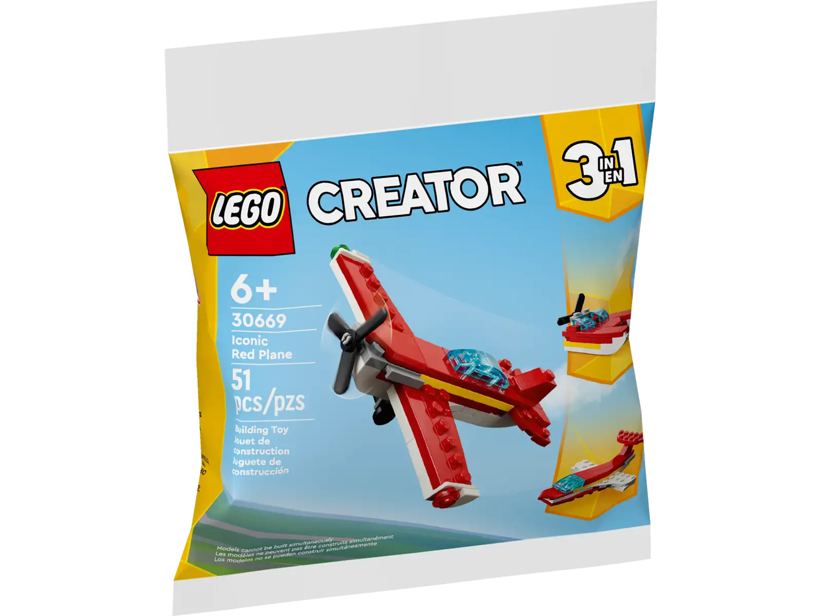 LEGO Creator Iconic Red Plane Polybag (30669
