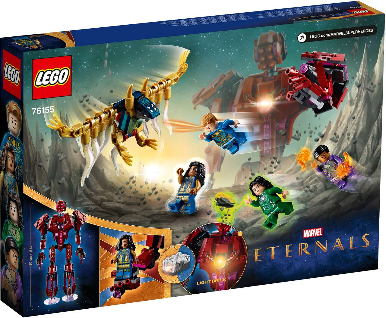 LEGO Marvel Eternals In Arishem’s Shadow Set (76155)