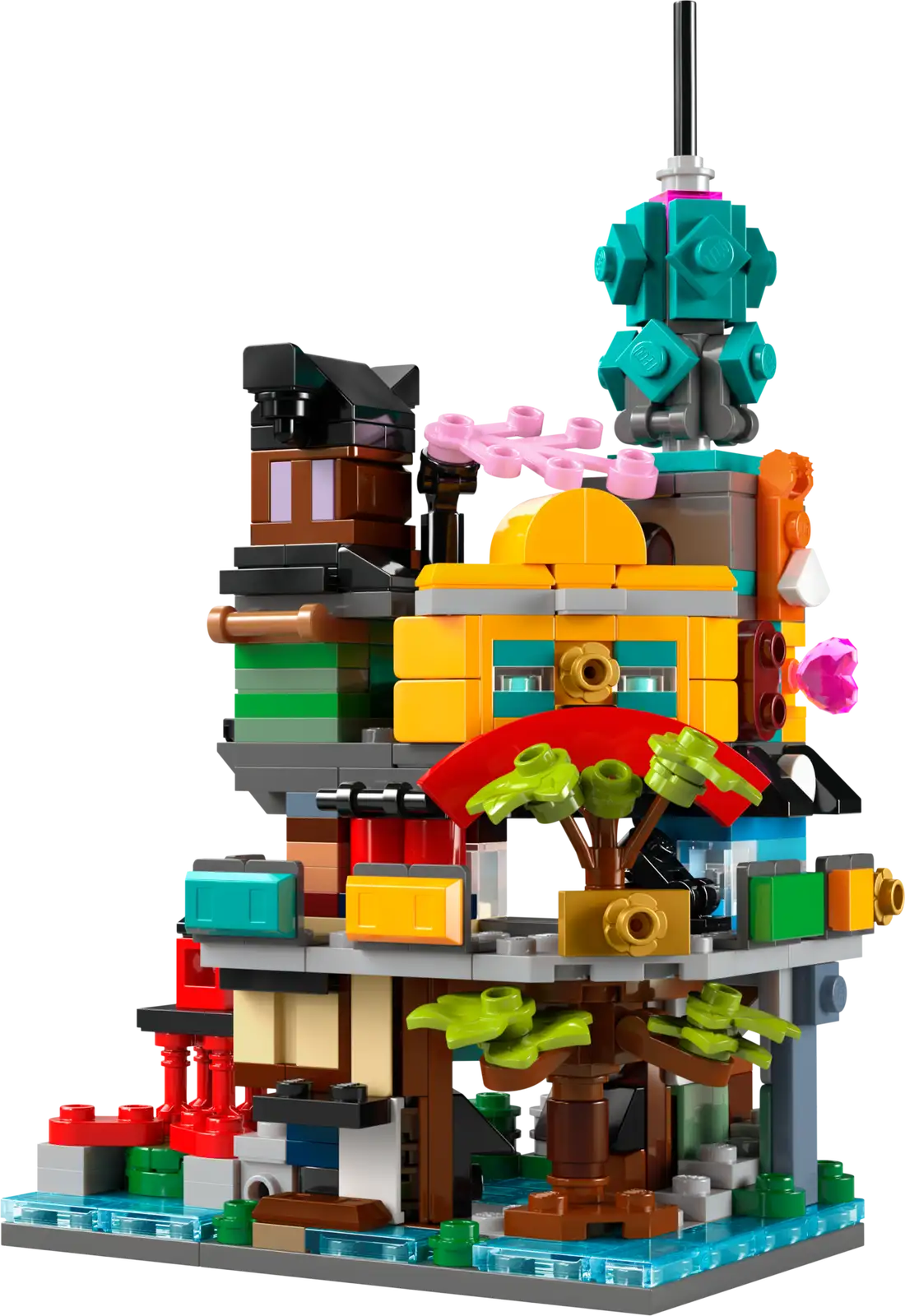LEGO Ninjago Micro Ninjago City Gardens Set (40705)