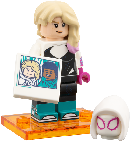 Gwen Stacey / Spider Gwen - LEGO Series Spider-Man Across the Spider-Verse Collectible Minifigure 71050 CMF (2025))