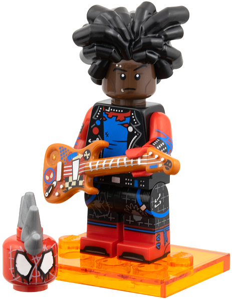 Hobie Brown / Spider-Punk - LEGO Series Spider-Man Across the Spider-Verse Collectible Minifigure 71050 CMF (2025)