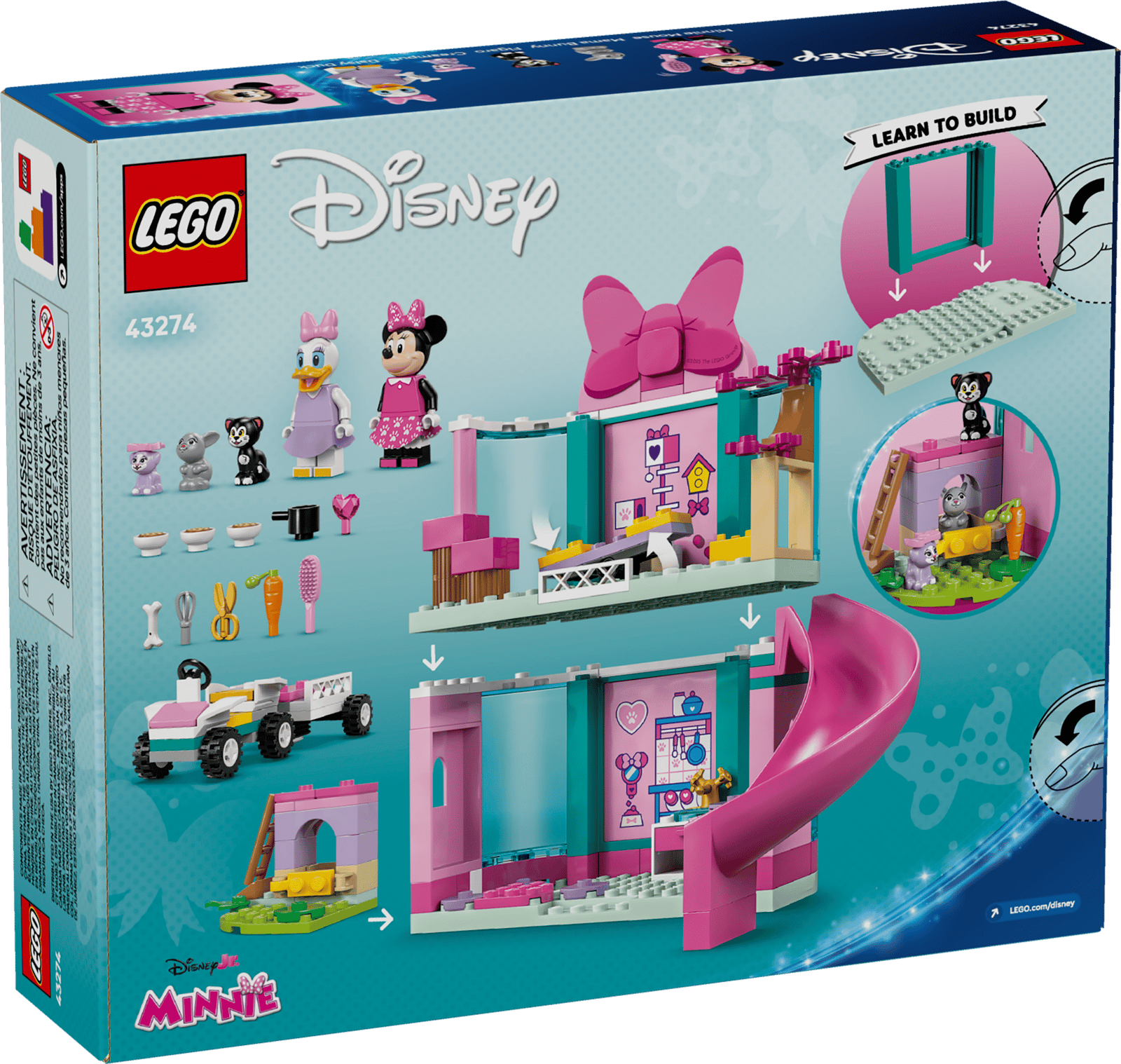 LEGO Disney Minnie’s Pet Hotel Set (43274)