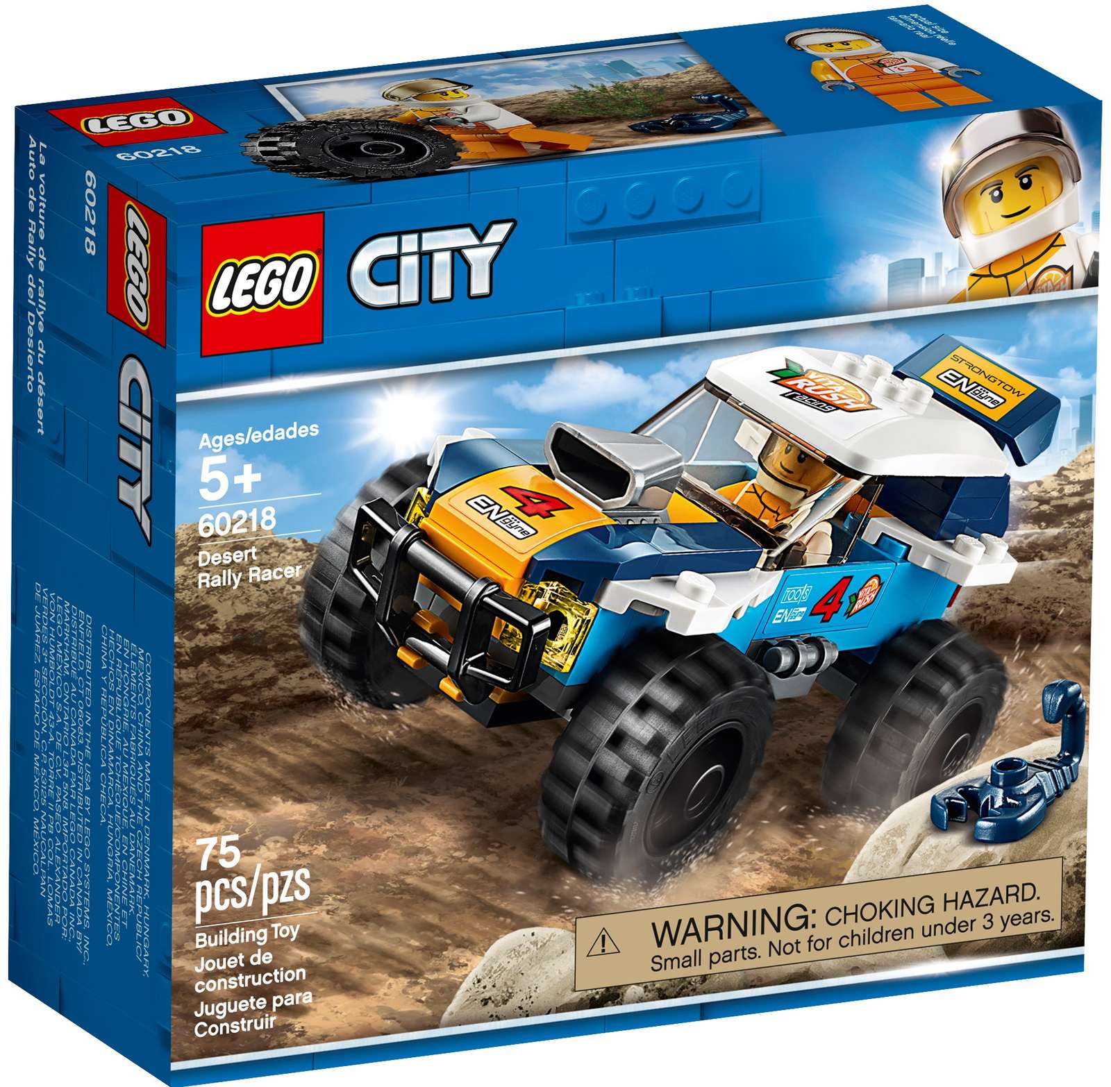 LEGO City Desert Rally Racer Set (60218)