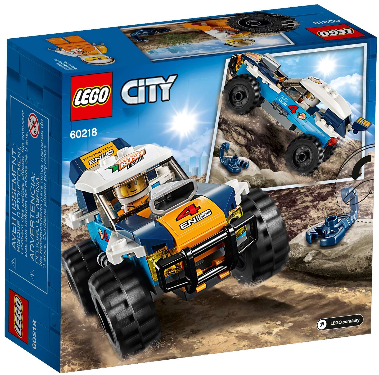 LEGO City Desert Rally Racer Set (60218)