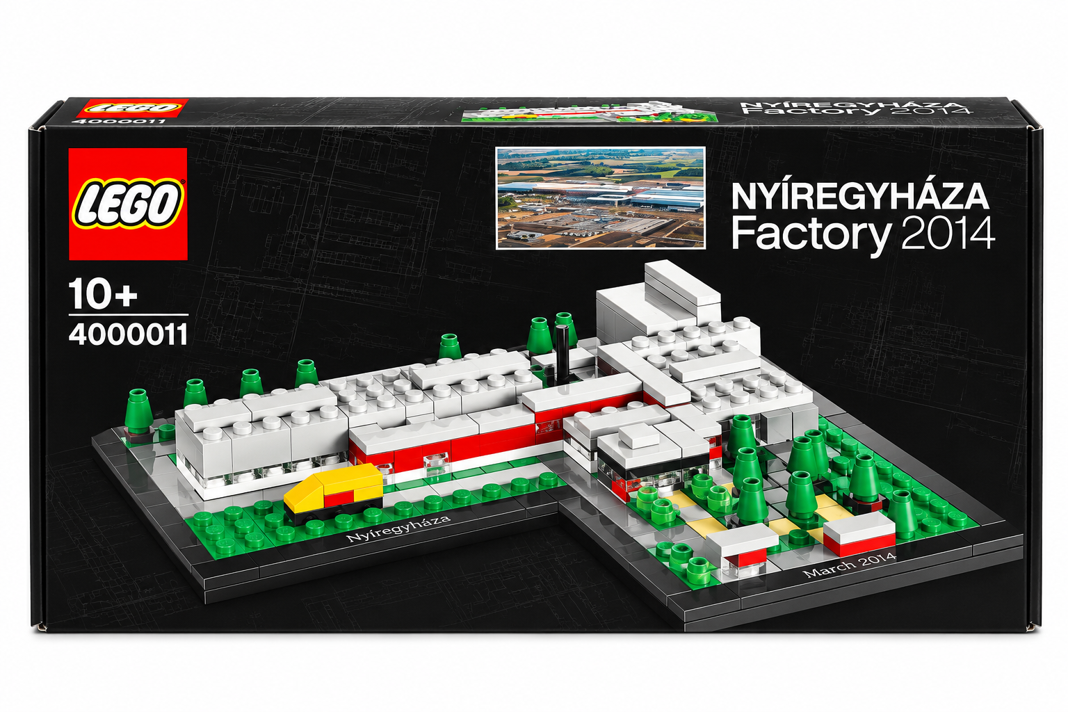 LEGO Architecture Nyíregyháza Factory 2014 Set (4000011)