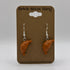 Croissant Earrings made from LEGO Parts