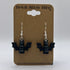 Bat Earrings made from LEGO Parts