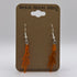 Fire Flame Earrings made from LEGO Parts