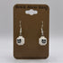 Skeleton Head Earrings made from LEGO Parts