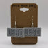 Printed Tile "LEGO" Earrings made from LEGO Parts