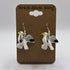 Seagull Earrings made from LEGO Parts