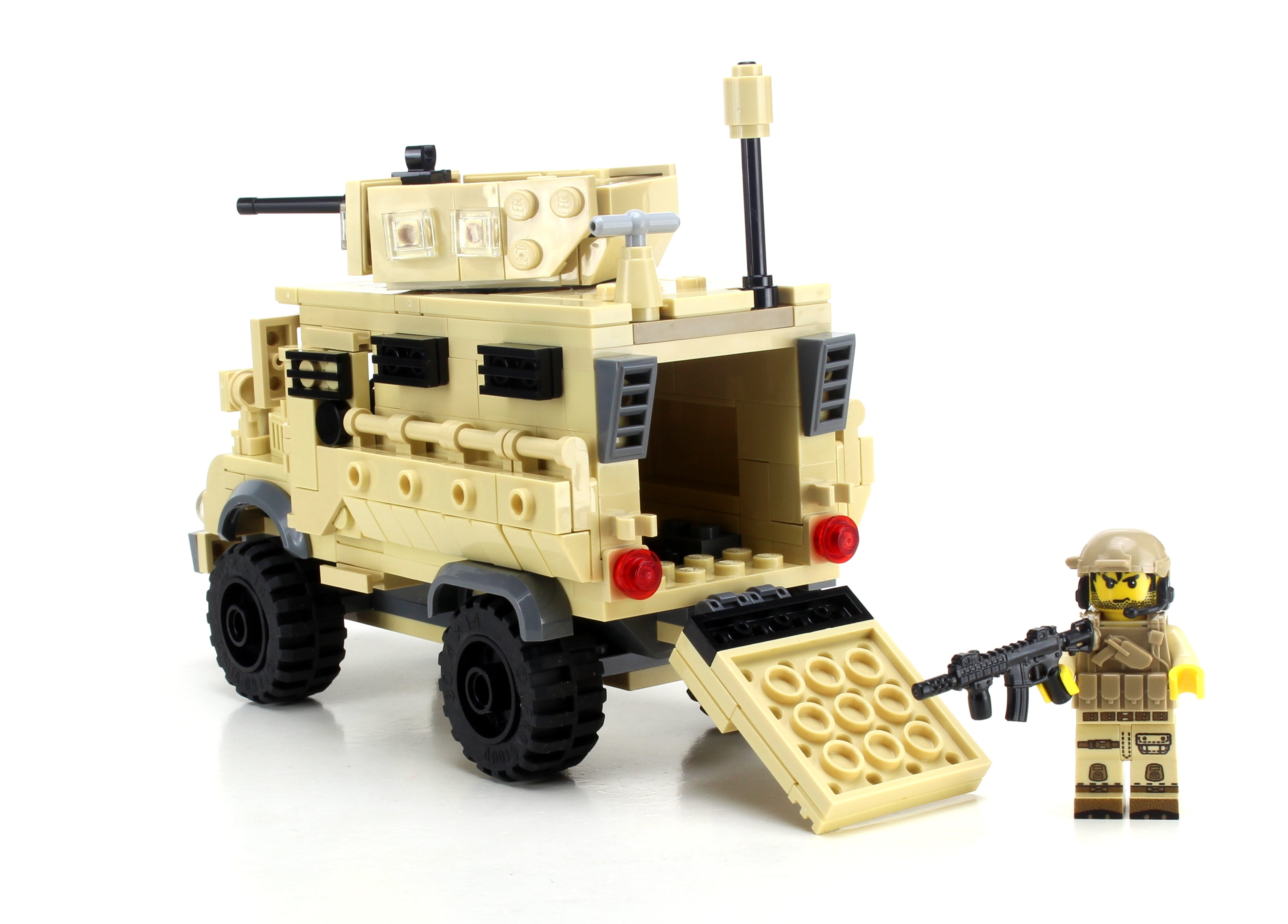 Army MRAP APC - Custom LEGO Military Set made using LEGO parts