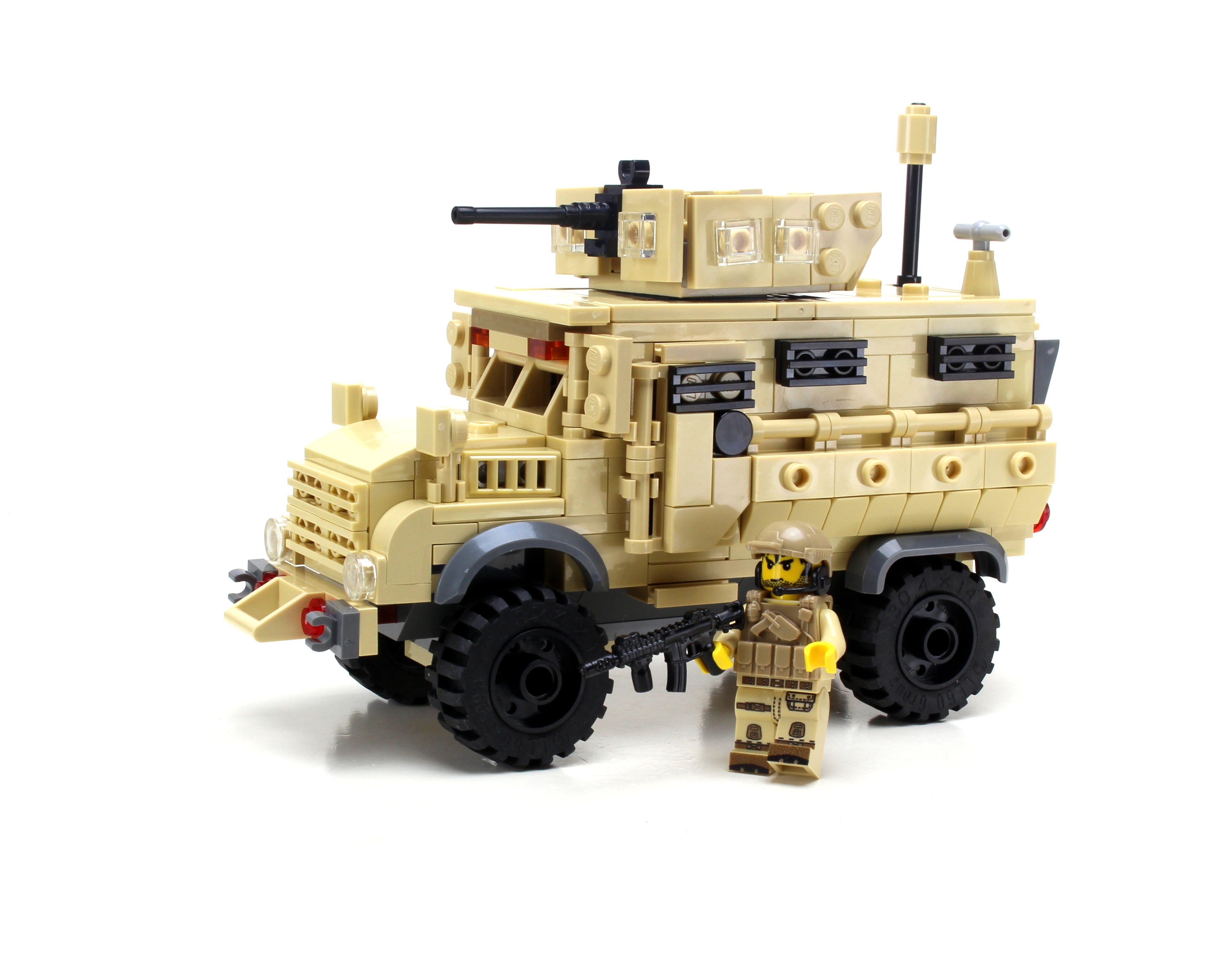 Army MRAP APC - Custom LEGO Military Set made using LEGO parts