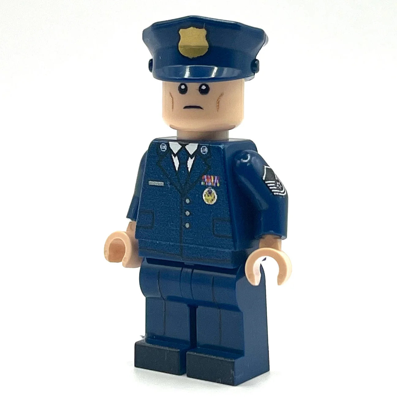 Custom US Air Force Dress Uniform Minifigure made using LEGO parts - Bricks At War