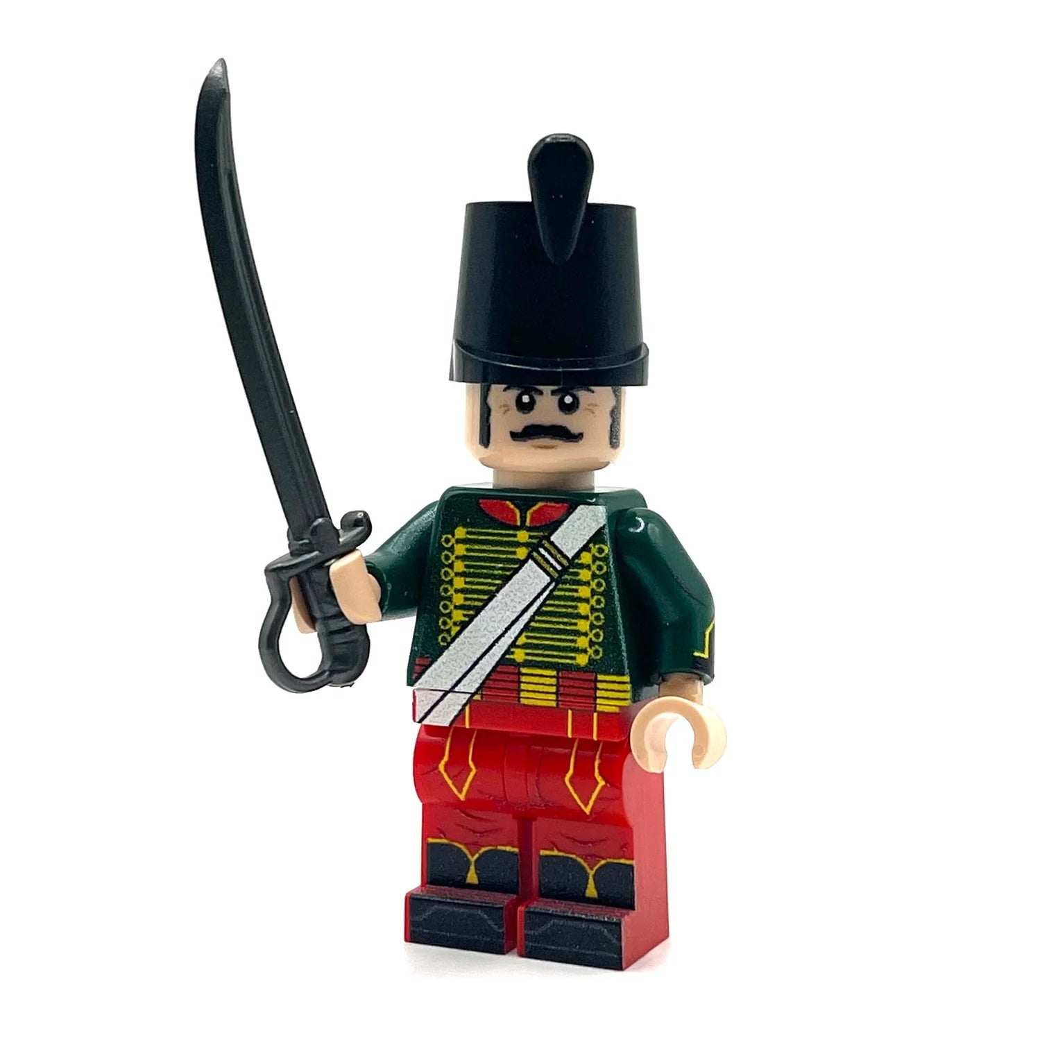 Custom French Hussar Minifigure - Bricks At War