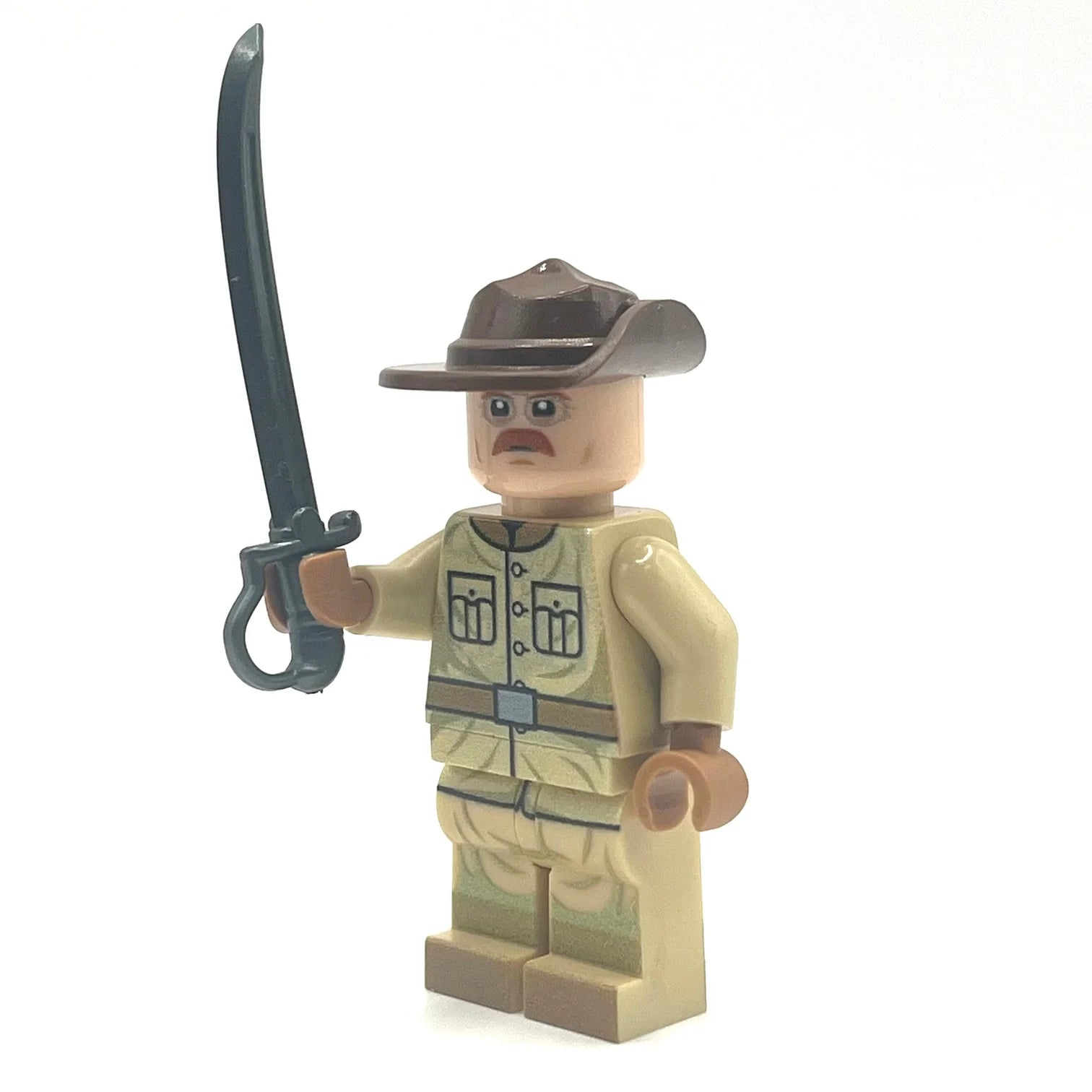 Custom Theodore Roosevelt (Rough Riders) Minifigure - Bricks At War