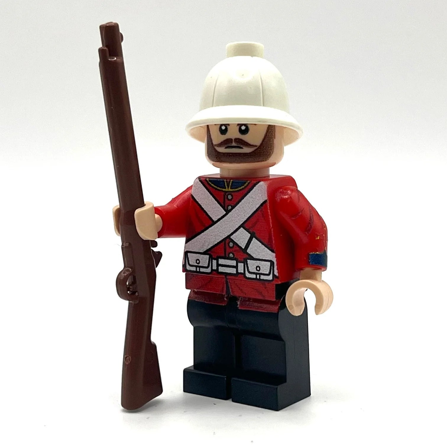 British Soldier (Anglo-Zulu War) Custom Minifigure - Bricks At War