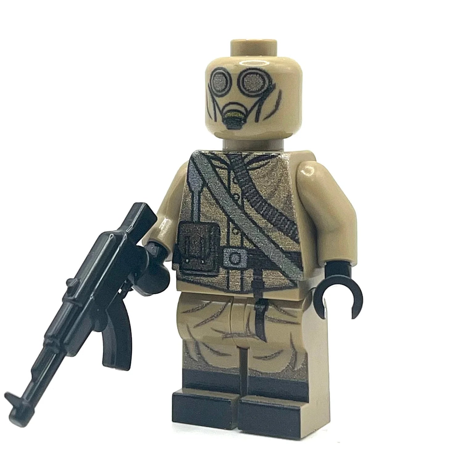 Custom Soviet Hazmat Minifigure - Bricks At War