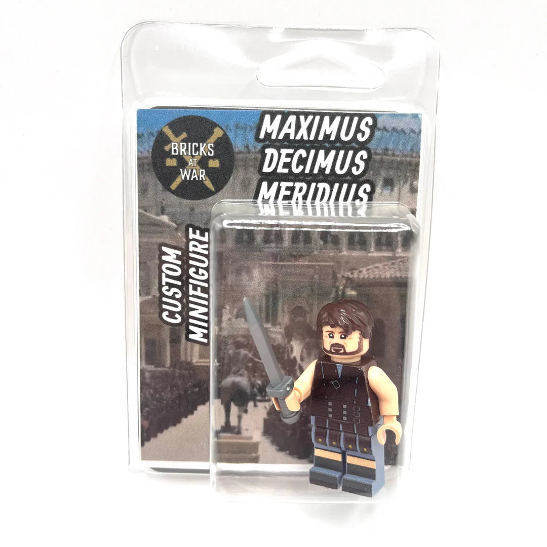 Maximus Decimus Meridus Custom Minifigure - Bricks At War