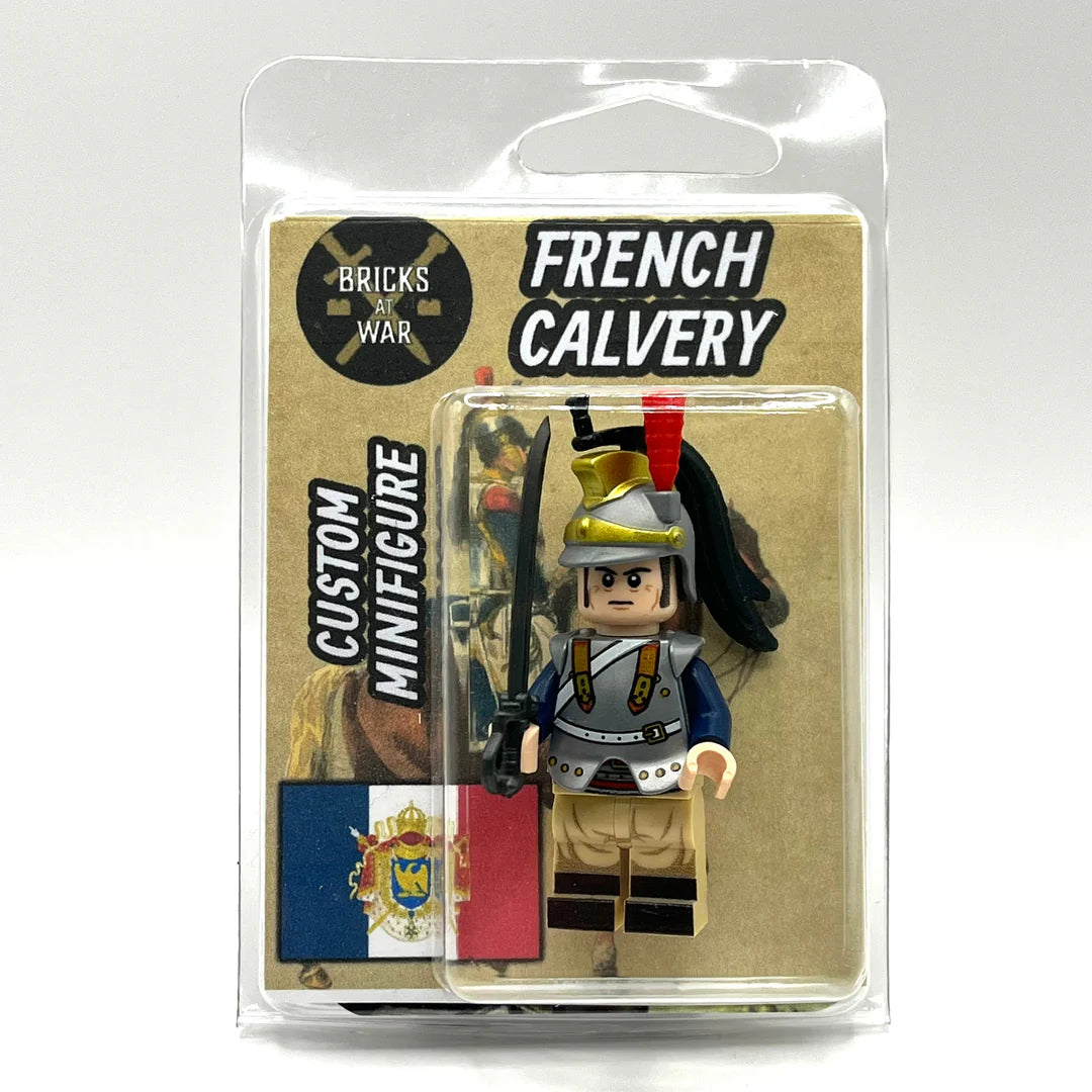 Custom French Cavalry Minifigure - Bricks At War
