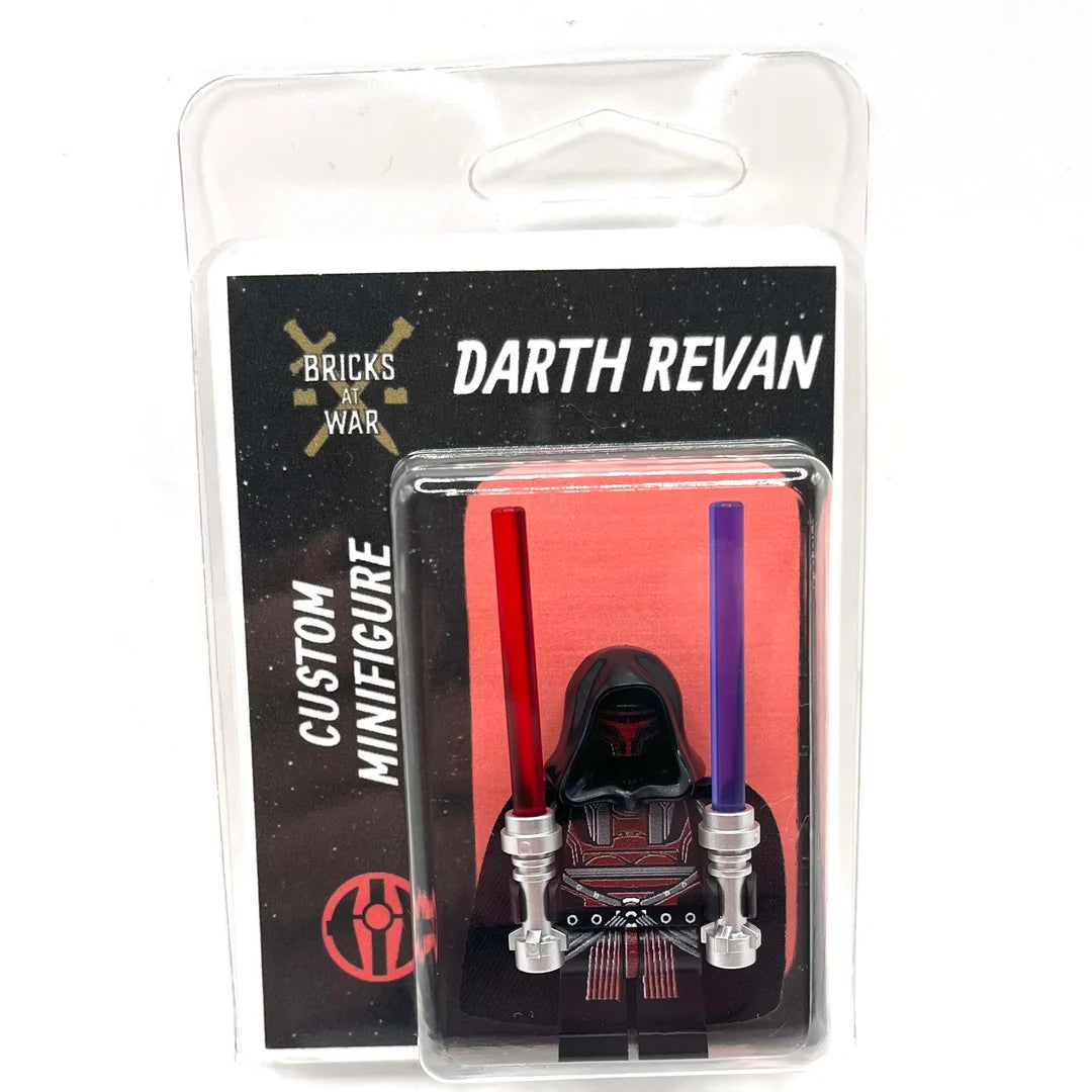 Custom Darth Revan Minifig made using LEGO parts - Bricks at War