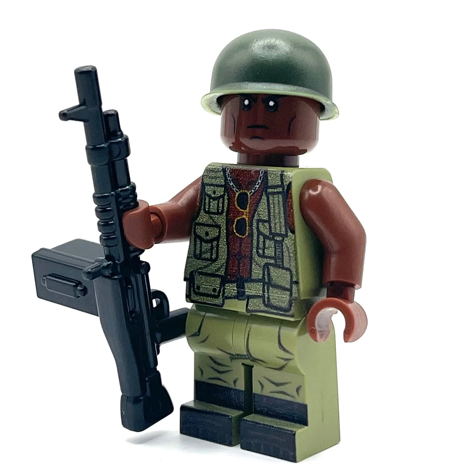 Vietnam War Grunt Custom Minifigure - Bricks At War