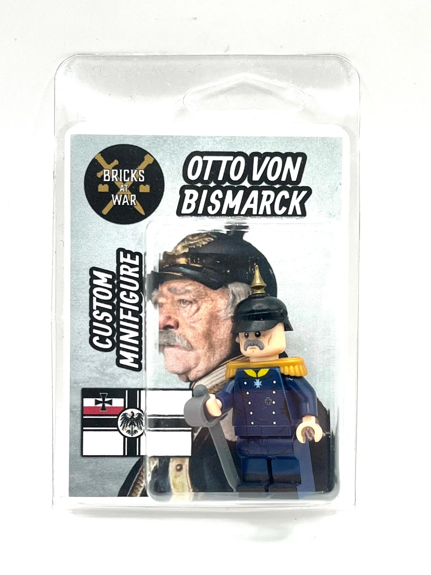 Otto Von Bismarck Custom Minifigure - Bricks At War