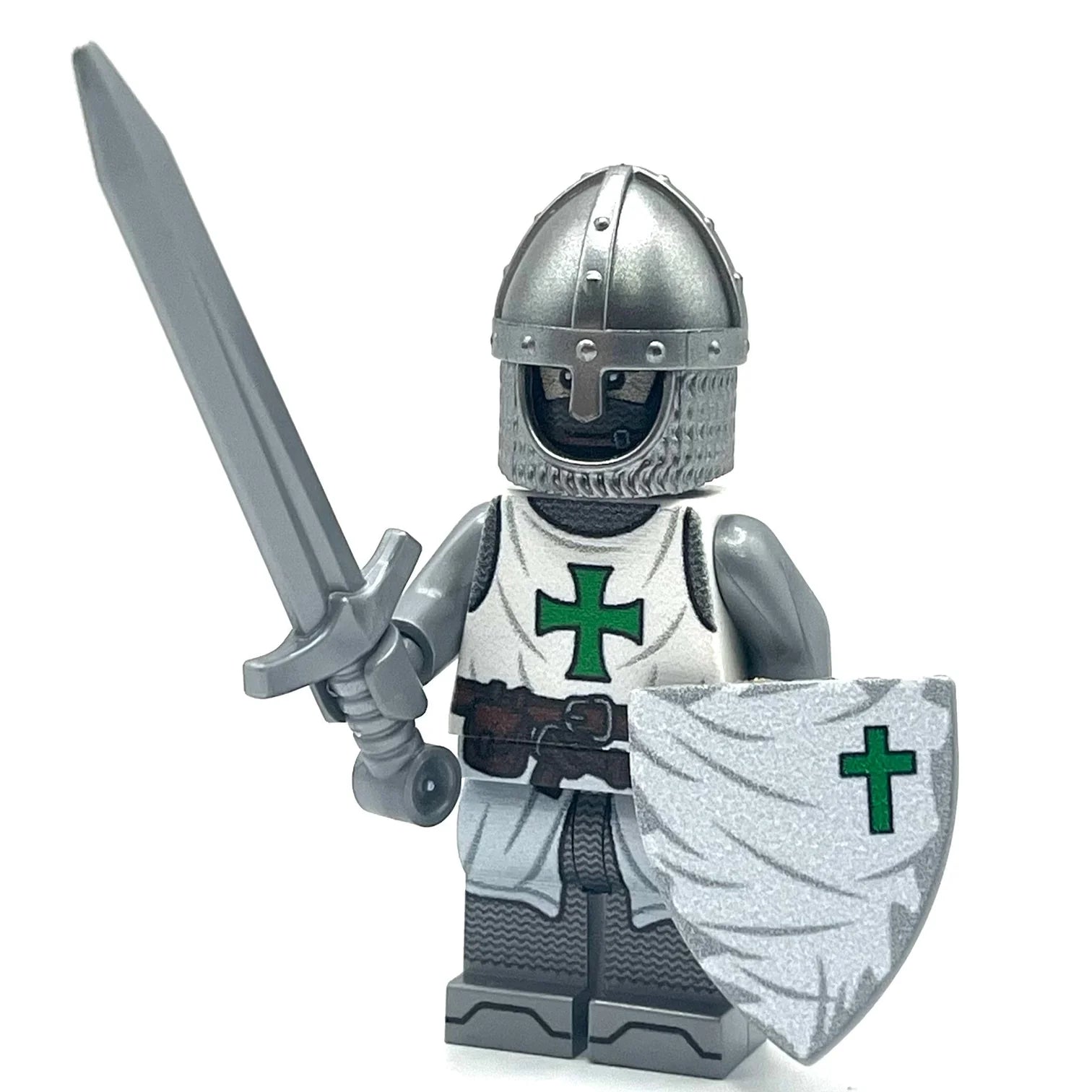 Order of Saint Lazarus Knight Custom Minifigure - Bricks At War