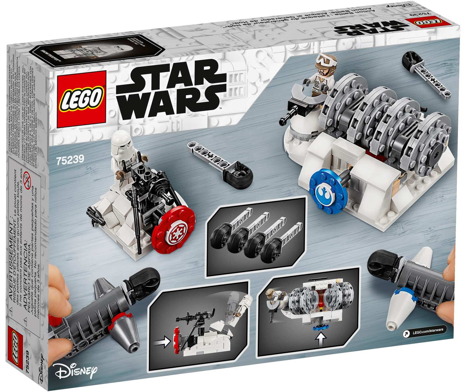 LEGO Star Wars Action Battle Hoth Generator Attack Set (75239)
