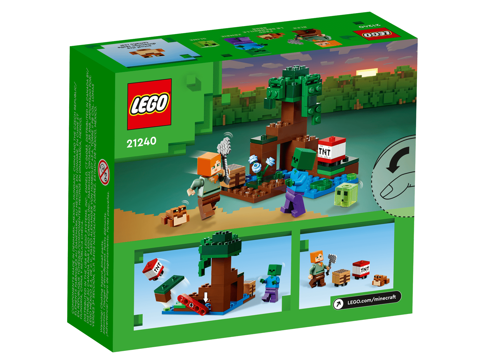 LEGO Minecraft The Swamp Adventure Set (21240)