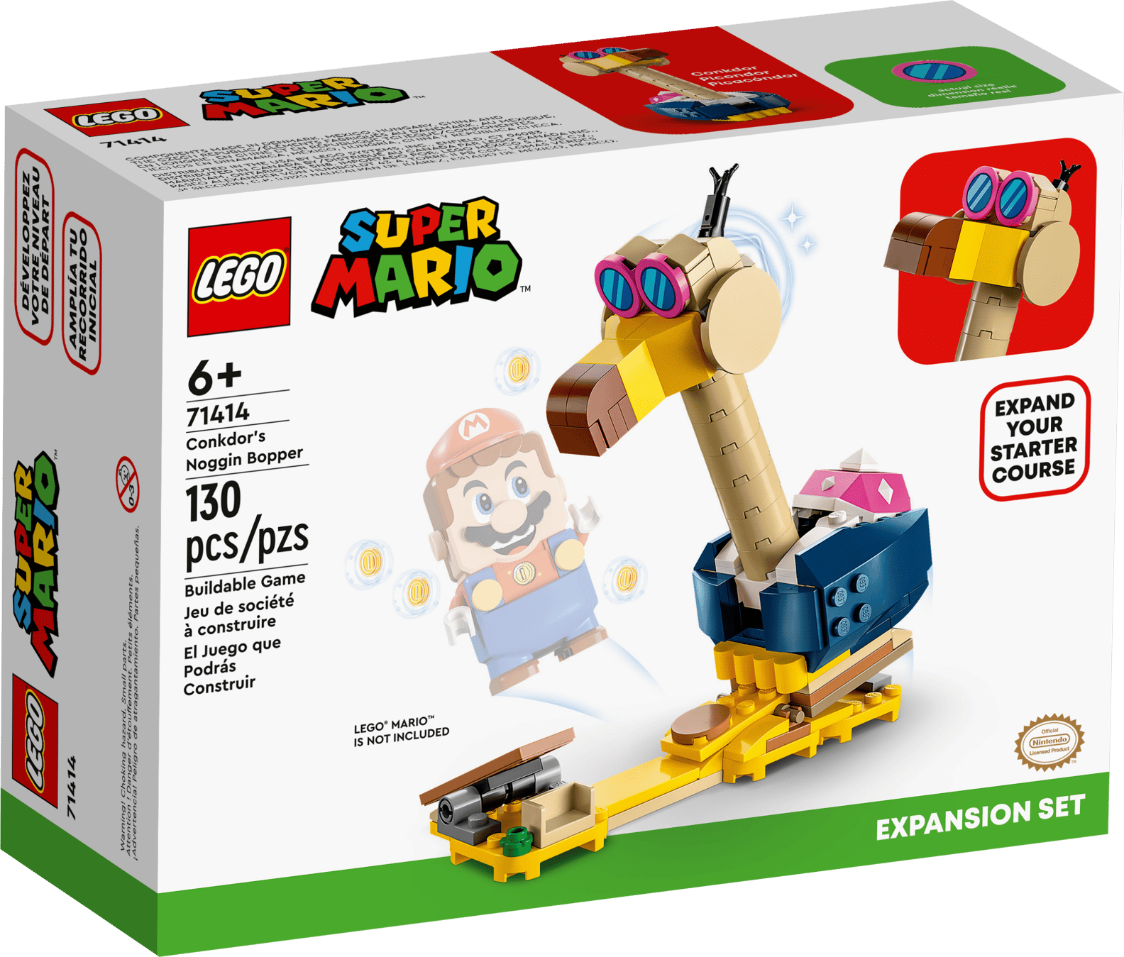 LEGO Super Mario Conkdor’s Noggin Bopper Set (71414)
