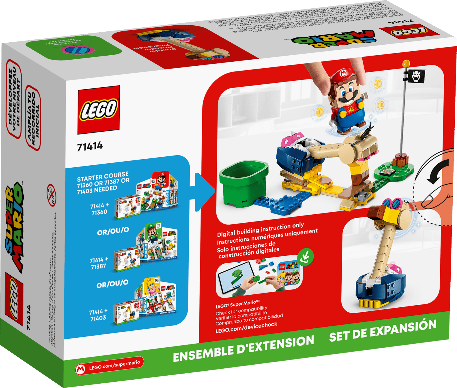 LEGO Super Mario Conkdor’s Noggin Bopper Set (71414)