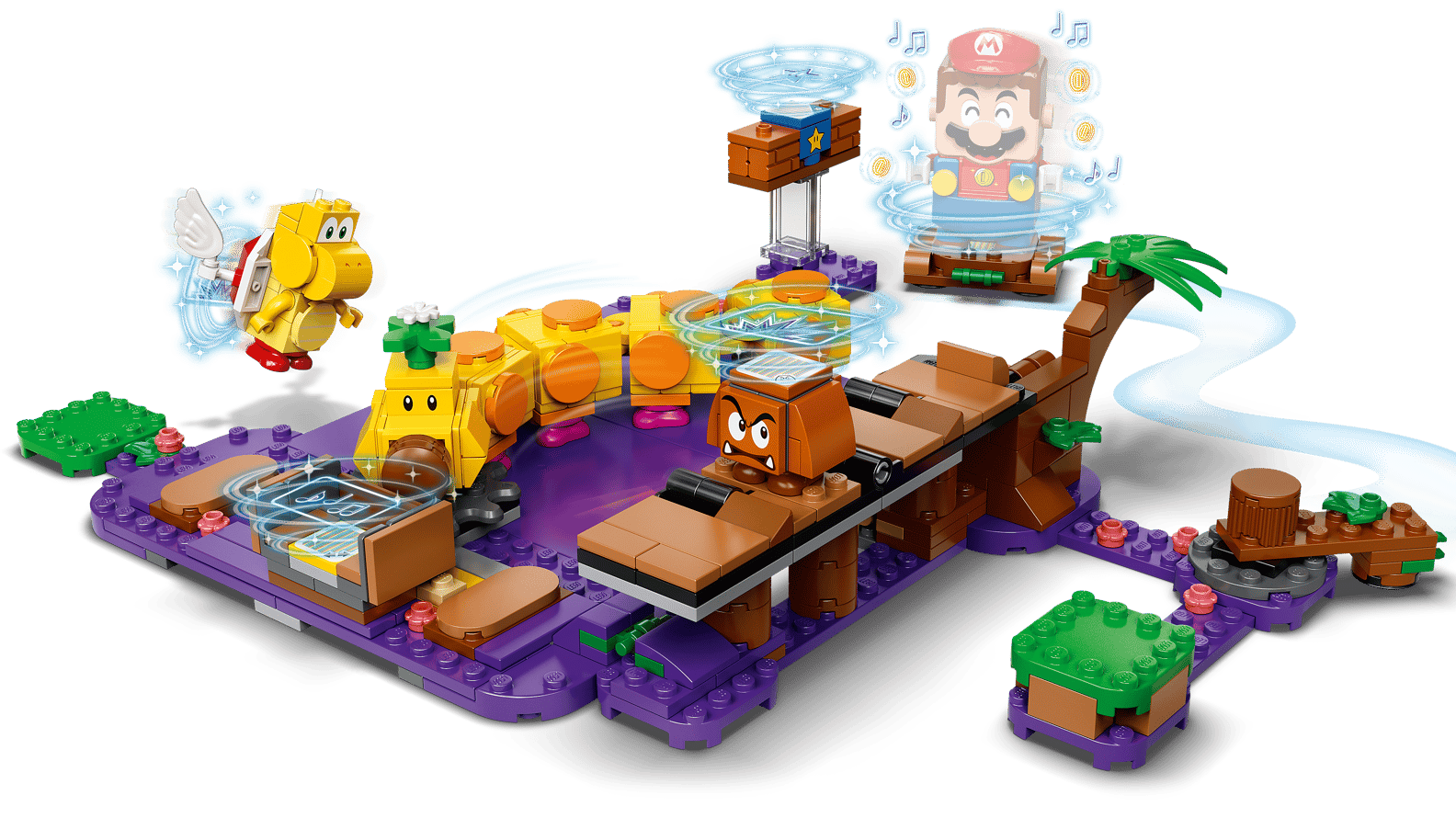 LEGO Super Mario Wiggler’s Poison Swamp Set (71383)